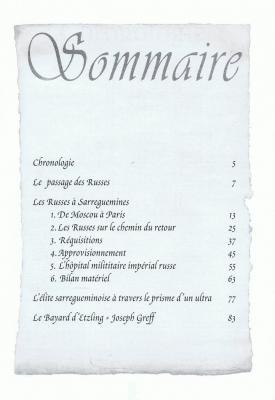 sommaire du n°8